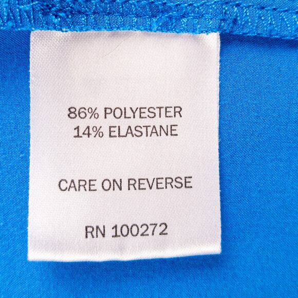 Tru-Spec Hiking Shirt Men's 2XL Vented Snaps Blue Button Down Short Sleeve - Picture 8 of 13